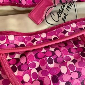 Coach Pink Poppy Purse